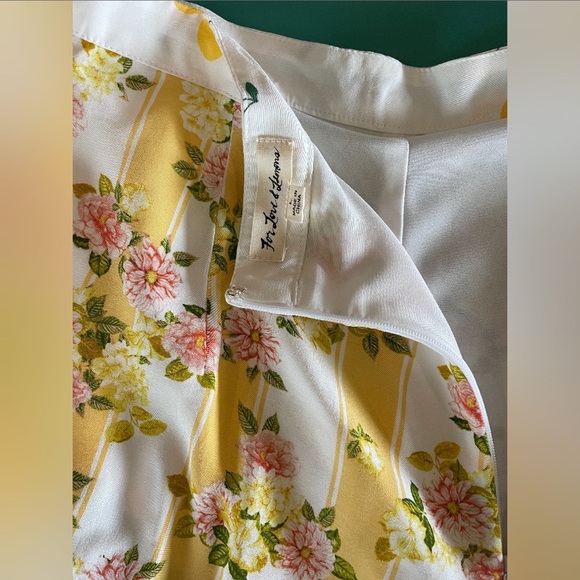 For Love and Lemons shorts skirt. Yellow. Size L - Picture 4 of 6